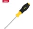 Шлицевая отвертка Deli DL6331501N, SL3x150мм, сталь Cr-V, двухкомпонентная прорезиненная рукоять 183541 1