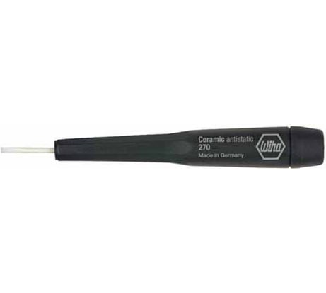 Отвертка Wiha Ceramic ESD 270 шлиц 2,6x15 02168