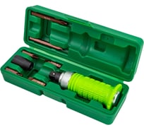 Отвертка ударная с набором бит и адаптером Forsland 8 предметов Forsland-5064S(62237)