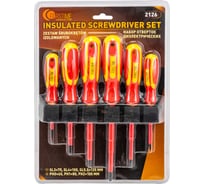 Отвертки диэлектрические FORSTIME набор 6 предметов FT-2126(65980)