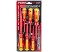 Отвертки диэлектрические Forcekraft набор 7 предметов FK-2827(65950)