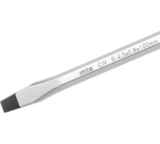Отвертка шлицевая ударная MTE 0.8x4.5x100 мм 2613321045
