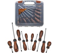 Отвертки в комплекте с битами FORSTIME набор 10 предметов FT-7010C(65992)