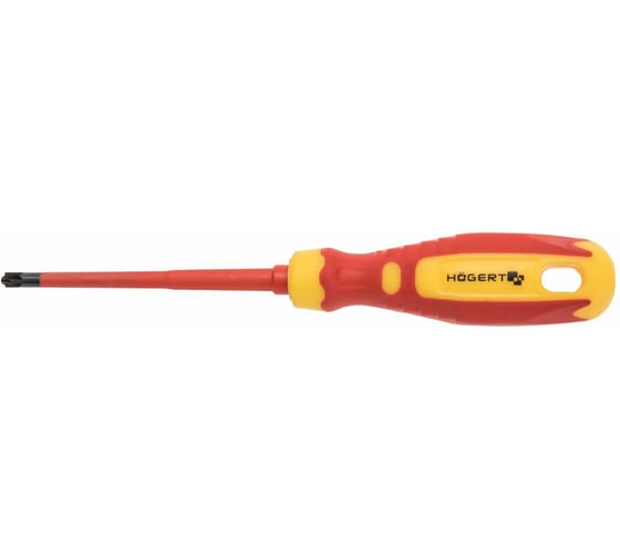 Изолированная крестовая отвертка для автоматов HOEGERT TECHNIK PH1/SL5, 100 мм, 1000 V, HT1S973