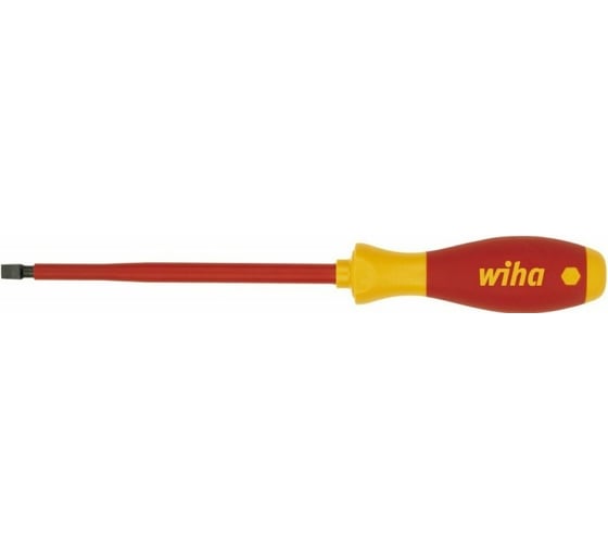 Отвертка Wiha SoftFinish electric шлиц 3,0 мм x 100 мм wih00821