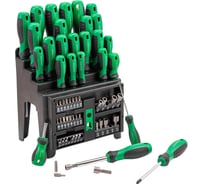 Отвертки в комплекте с битами Rockforce набор 61 предмет RF-7061(66011)