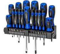 Отвертки в комплекте с битами Scheppach набор 37 предметов Sch-7037B(66031)