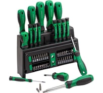 Отвертки в комплекте с битами Rockforce набор 50 предметов RF-7050(66010)