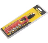 Набор торцевых головок и бит с трещоткой Skole (NJ) 15 пр NJ-0015