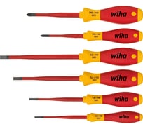 Набор отверток Wiha SoftFinish electric slimFix SL/PH 3201K6 6 шт 35389