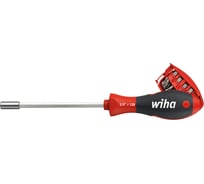 Отвертка-битодержатель Wiha SoftFinish-Magaziner 1/4 SL/PH/PZ/TORX 32901