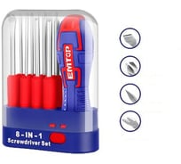 Отвертка со сменными насадками emtop 9шт ESDRH0902