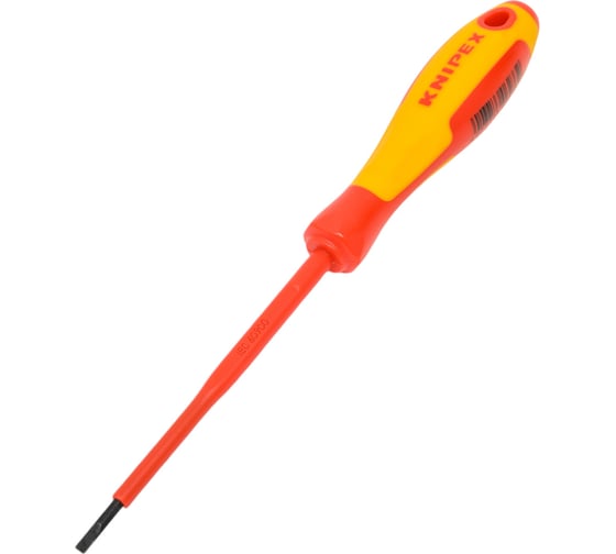 Набор тонких отверток KNIPEX VDE 1000В, 6 пр, SL3/4/5.5/6.5 шлиц, PH1/2 крест, KN-002012V02