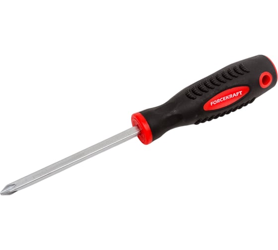 Крестовая отвертка FORCEKRAFT магнитная "Profi" S2 PH 2.0х100 мм, 27150 FK-70120100 1