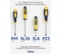 Набор отверток KUBIS PH1*75, PZ2*100, SL5*100, SL6*38 CrV KBS_set04 3