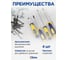 Набор отверток KUBIS PH1*75, PZ2*100, SL5*100, SL6*38 CrV KBS_set04 6