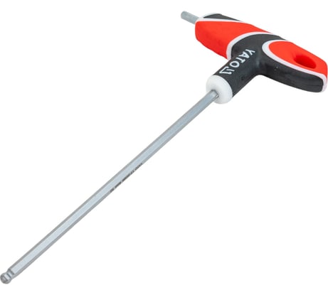 Шестигранный ключ с Т-образной рукояткой и шаром YATO 4 мм YT-05588