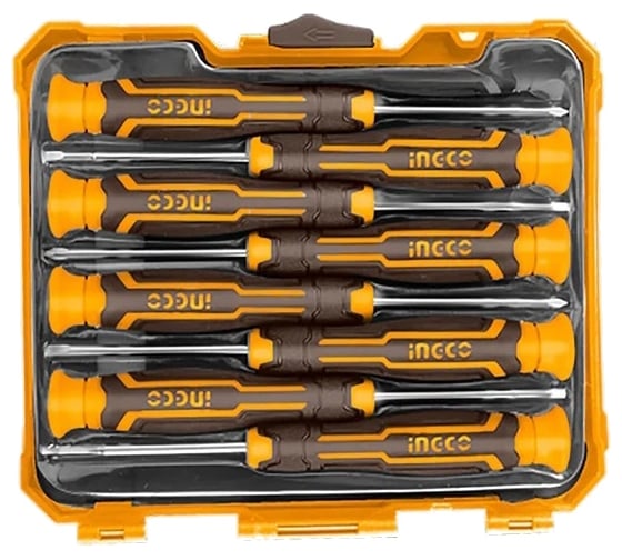 Набор прецизионных отверток INGCO 8 шт INDUSTRIAL HKSD0818 1