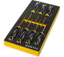 Набор отверток RUNTEC S2 TORX в ложементе EVA, 7 предметов RT-SD1TE7