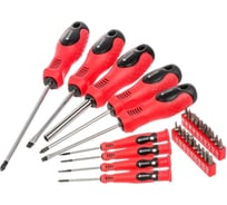 Набор отверток BARTEX 29 предметов, с насадками 455730