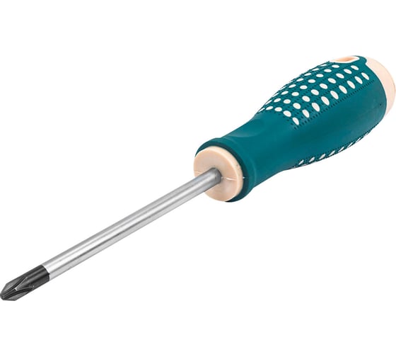 Отвертка крестовая Rockforce PH2.0х100мм, 15шт. RF LIGHT-70120100/к-т 15шт/(63160) 1