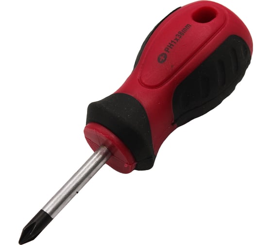 Крестовая отвертка REDMARK PH1х38 мм c двухкомпонентной рукояткой RM80742 1