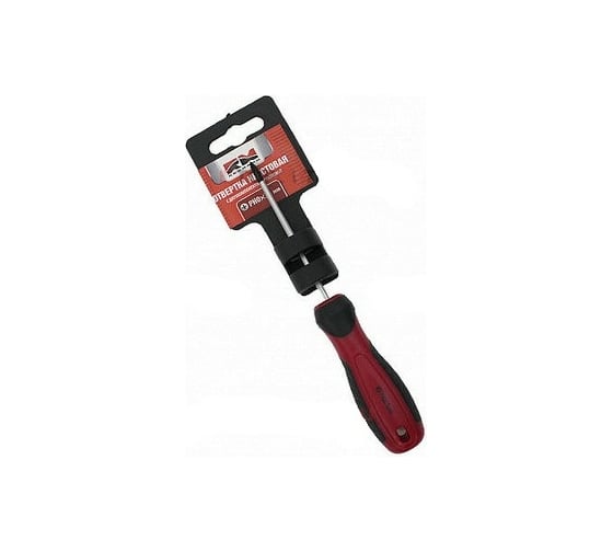 Крестовая отвертка REDMARK PH0х150 мм с двухкомпонентной рукояткой RM80741