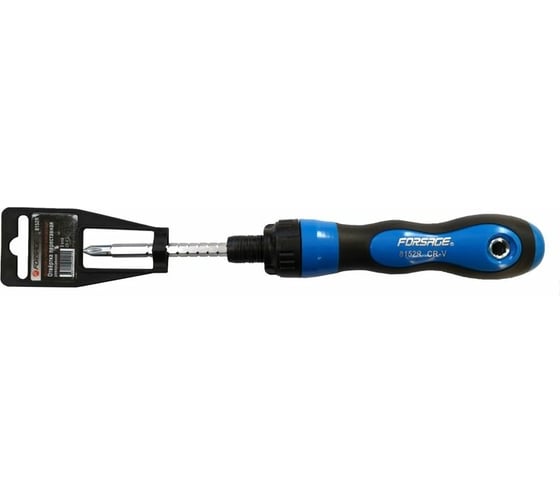 Телескопическая переставная отвертка Forsage 2в1 силовая PH2x6 мм , 27792 F-8152R 1