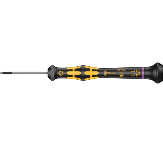 Антистатическая отвертка WERA 1573 Pentalobe ESD Kraftform Micro, PL 1.1х40 мм WE-030330 1