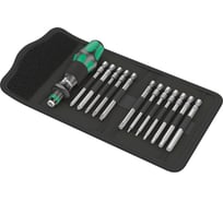 Набор бит WERA Bicycle Set 2 с рукояткой-битодержателем и патроном Rapidaptor, 13 предметов WE-004171