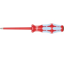 Диэлектрическая отвертка WERA 3167 i TORX VDE, нержавеющая сталь, TX8х80 мм WE-022760