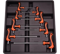 Набор ключей TORX с Т-образной рукояткой HARDEN 3-8мм CRV 520657