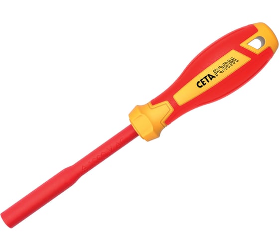 Отвертка-держатель бит диэлектрический Ceta Form 1/4 магнитный 1000V G26/BT 1