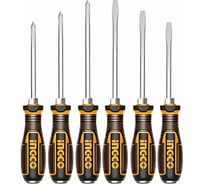 Набор ударных отверток INDUSTRIAL INGCO 6 шт HGTST0608