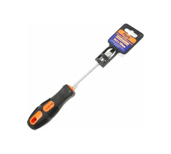 Отвертка Park SL6 х 100 мм двухкомпонентная рукоятка OTV010DK 356010