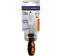Отвертка Park SL3 x75мм двухкомпонентная рукоятка OTV002DK 356002