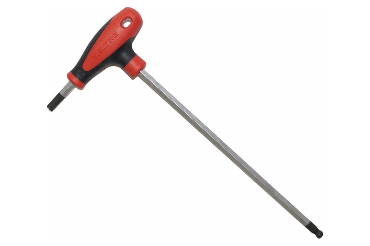 Т-образный шестигранник IZELTAS с рукояткой, с шаром, 5 мм 921220050 ...