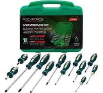 Отвертки ударные Rockforce набор 12 предметов RF-21311(65935)