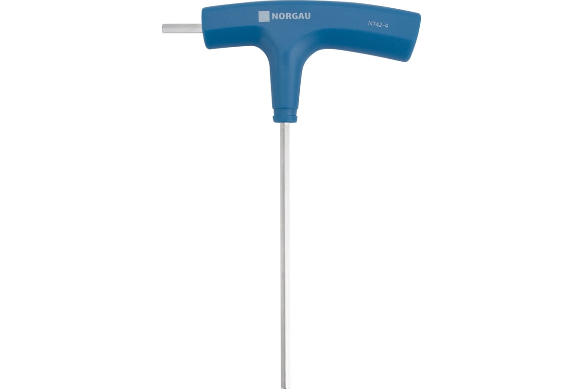 Шестигранный ключ NORGAU Т-образный 4 мм, тип NT42-4 061009040 ...