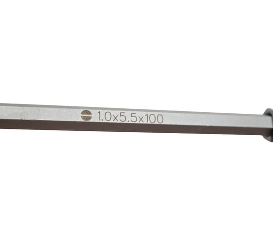 Отвертка CUSTOR ударная прямой шлиц SL5.5 x 100 мм 83055100