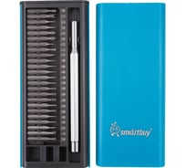 Набор отверток и бит Smartbuy Tools 25 предметов, магнитный кейс, материал CR-V SBT-SCBS-25P1