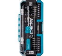 Набор отверток и бит SMARTBUY, 43 предмета, реверс.отвертка, удлинитель, адаптер, биты,CR-V, Tools SBT-SCBS-43P1