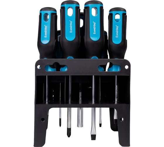 Набор отверток SMARTBUY 21 шт, на подставке-подвесе, CR-V сталь, Tools SBT-SCN-21P1 1