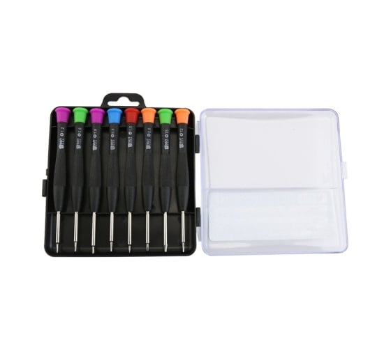 Набор отвёрток 8 в 1 Amperin Best BST-8801B черный 60021 1