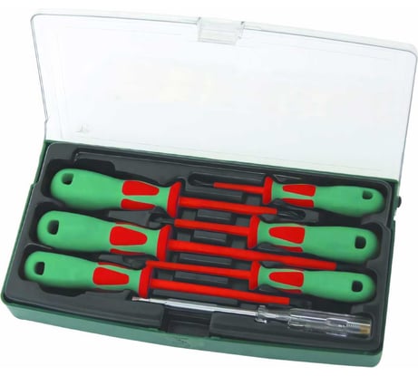 Набор стержневых диэлектрических отверток Jonnesway DV13PP07S 7 предметов 48787