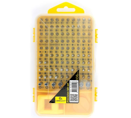Отвертка с набором бит Cablexpert TK-SD-07 108 предметовTK-SD-07