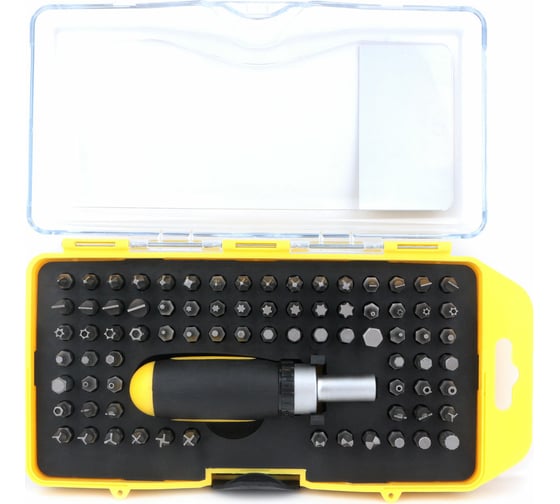 Отвертка с набором бит Cablexpert TK-SD-371 79 предметовTK-SD-371