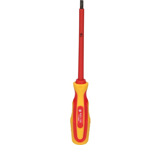 Шлицевая отвертка KS Tools VDE 4x100 мм ERGOTORQUE 117.0508 1