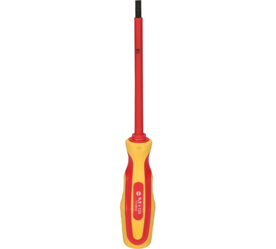 Шлицевая отвертка KS Tools VDE 5,5x125 мм ERGOTORQUE 117.0512
