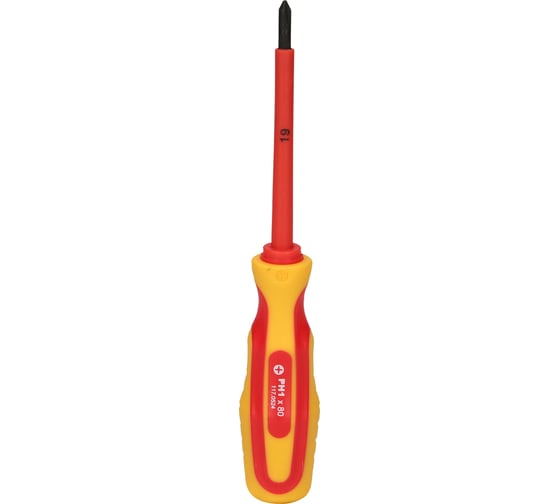 Отвертка KS Tools VDE 1000V 80 мм PH1 117.0524 1